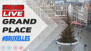 🔴 WebCam LIVE GrandPlace Bruxelles [upl. by Iasi]