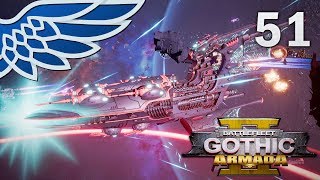 BATTLEFLEET GOTHIC ARMADA 2  Eldar Battleship Part 51  Imperial Campaign BFGA2 Lets Play Gameplay [upl. by Tyoh]