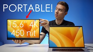 UPERFECT 4K 156 Portable Monitor Review [upl. by Hieronymus]