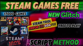 HOW TO GET ALL GAMES FOR FREE ON STEAM 2024 Simple amp Easy Method [upl. by Attesor]