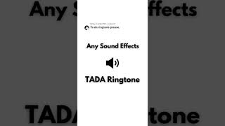 tada ringtone meme high quality version [upl. by Arretal]