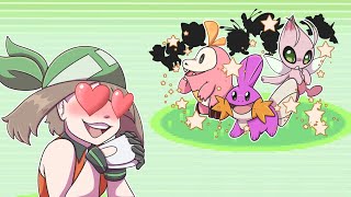 Catching Shiny Pink Pokemon for Breast Cancer Awareness Month [upl. by Ellata]