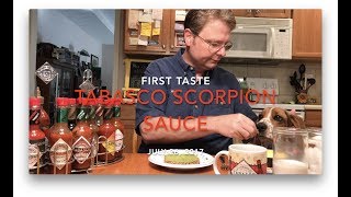 Tabasco Scorpion Sauce First Taste [upl. by Nodmac]