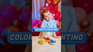 Colors amp Counting Game for Toddlers  Educational Videos for Toddlers shorts [upl. by Domeniga661]