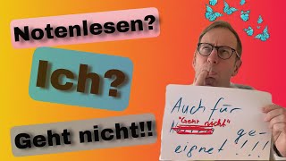 Endlich Notenlesen können So gehts [upl. by Hollington28]