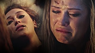 clarke  lexa  fix you 3x07 [upl. by Aihsoj299]