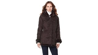 Sporto Faux Shearling Jacket with Removable Hood [upl. by Sabelle]