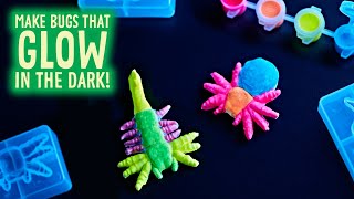 Crayola Critter Creator Glow in the Dark Bug Art Kit  Crayola Product Demo [upl. by Tyra732]