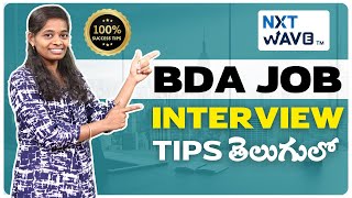 Telugu NxtWave BDA interview Tips in 2023  NxtWave Jobs  NxtWave Placements Review [upl. by Nyledaj169]