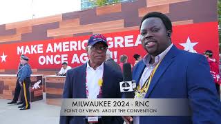 MILWAUKEE 2024  RNC point of views about the convention [upl. by Neened]