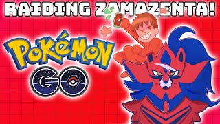 Raiding Zamazenta  Pokémon GO Raids [upl. by Butte]