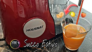 RICETTA SUCCO DI FRUTTA CON ESTRATTORE HOUSNAT [upl. by Nan]