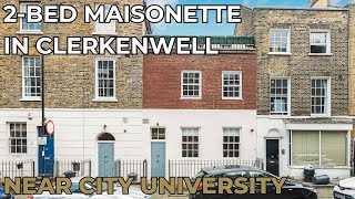 Prime London Property Tour  2Bed Home in Clerkenwell Near City University [upl. by Yulma]