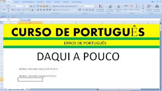 Erros de Português Aula 00004 Erros mais comuns e grosseiros Falaescrita da língua portuguesa Enem [upl. by Brenden]