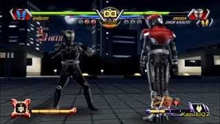 KRSCH Kabuto Hyper vs Dark Kabuto amp Ryuga [upl. by Neelcaj]