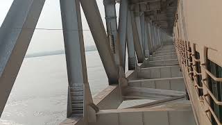 Khagaria to Munger bridge live video [upl. by Aisined653]