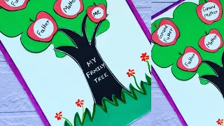 Family Tree project for schoolFamily Tree projectFamily Tree makingFamily Tree chartFamily Tree [upl. by Hasile954]