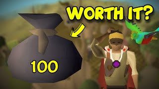 ARE HUNTER RUMOURS WORTH DOING IN OSRS LOOT FROM 100 MASTER TIER [upl. by Acnoib362]