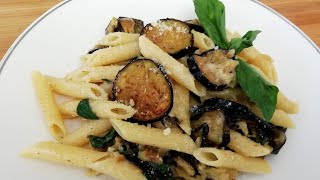 PASTA CON MELANZANE SICILIANA IN BIANCO  Le ricette di zia Franca [upl. by Battista]