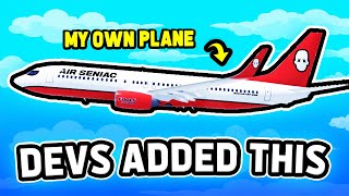 The Dev Added MY OWN PLANE In Project Flight [upl. by Friday]