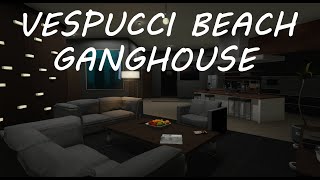 GTA V INTERIOR  VESPUCCI BEACH GANGHOUSE  FIVEM MLO [upl. by Garibald762]