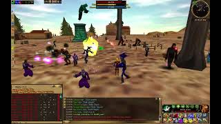 Asherons Call PVP 2024 Ayan world boss fight [upl. by Nirok]