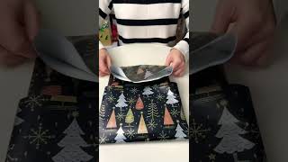 How to wrap clothes as gift  easy wrapping hack shorts shortsvideo shortsyoutube gifts [upl. by Hurty323]