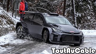 Test Rallye Monte Carlo 2024  Sami Pajari  Toyota GR Yaris Rally2 by ToutAuCable [upl. by Rey654]