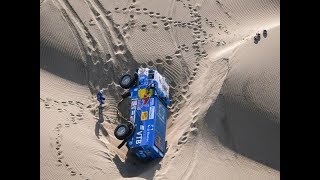 RALLY DAKAR 2018 CRASH COMPILATION 2 [upl. by Dirgis]