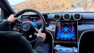 2023 Mercedes AMG C63 S  NEW BRUTAL Drive Review Interior Exterior [upl. by Humfrid746]