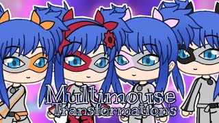 ꧁Gacha Life Multimouse Transformations and Fusions ꧂ [upl. by Waylan287]