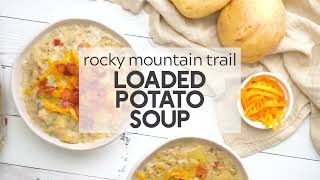 Creamy Loaded Potato Soup Recipe  Perfect Winter Comfort Food  Frontier Soups [upl. by Cofsky665]