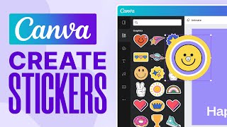 How To Create Stickers On Canva To Sell On Etsy 2024 Tutorial [upl. by Oiramal]