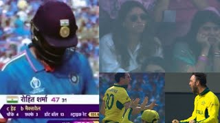 Ritika Sajdeh Badly Crying When Rohit Sharma Dismissed In 47 During Ind Vs Aus Final Match [upl. by Grove]