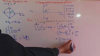 intégrales doubles et triples  exercice corrigé changement de coordonnées polaires  Partie 6 [upl. by Seluj473]