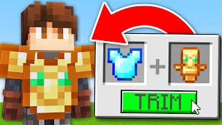 NEW SECRET Armor Trims in Minecraft [upl. by Aicel]