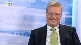 Eberhard Laura und Clara Sasse im Forum Manager am 28072013 [upl. by Ressay]