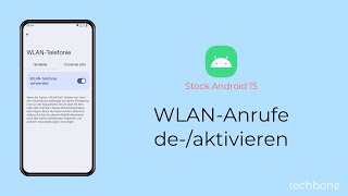 WLANAnrufe aktivieren oder deaktivieren Android 15 [upl. by Killy]