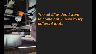 I got a stuck oil filter on My Honda and this tool save my day [upl. by Dranyl]