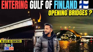 The Most Unique Way To Enter Gulf Of Finland At MidNight Ep  57 India To London Road Trip [upl. by Aubreir]