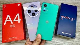 Redmi A4 5g vs Moto G45 5g  Best konsa   Gaming Processor 🎮 8gb ram  128gb storage  Rs 9000 [upl. by Terb]