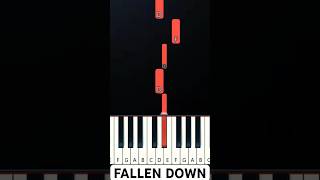 Undertale  Fallen Down Easy Beginner Piano Tutorial [upl. by Seessel]