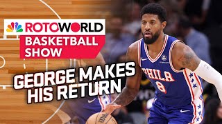 Paul George’s 76ers Debut Paolo Banchero Injury Fallout  Rotoworld Basketball Show FULL SHOW [upl. by Urbannai]