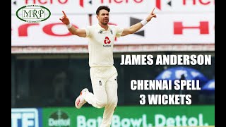 shorts James Anderson Magical Spell vs India Chennai Test 2021  Eng vs Ind  Anderson vs kohli [upl. by Ailuy]