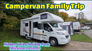 Campervan family trip  Hidden Valley Holiday Park  Wicklow Ireland 4K [upl. by Karoline]