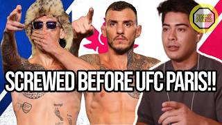 How The French MMA Federation SCREWED BRENDAN ALLEN at UFC Paris [upl. by Etezzil679]