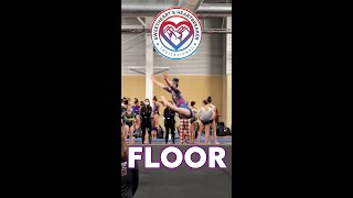 Emersyn Level 8 Floor Routine at The Sweetheart Invitational 2024 hosted by Premier Gymnastics [upl. by Stevena]