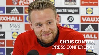 WALES V PANAMA  CHRIS GUNTER PRESS CONFERENCE [upl. by Kaitlyn488]