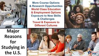 EducationUSA Zambia 5 Steps to Study in the USA [upl. by Arayt]