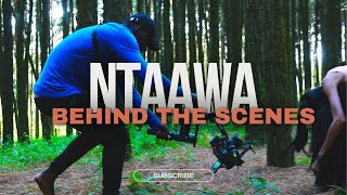 Ntaawa  haffy Beibe  Behind the scenes [upl. by Ecirpak]